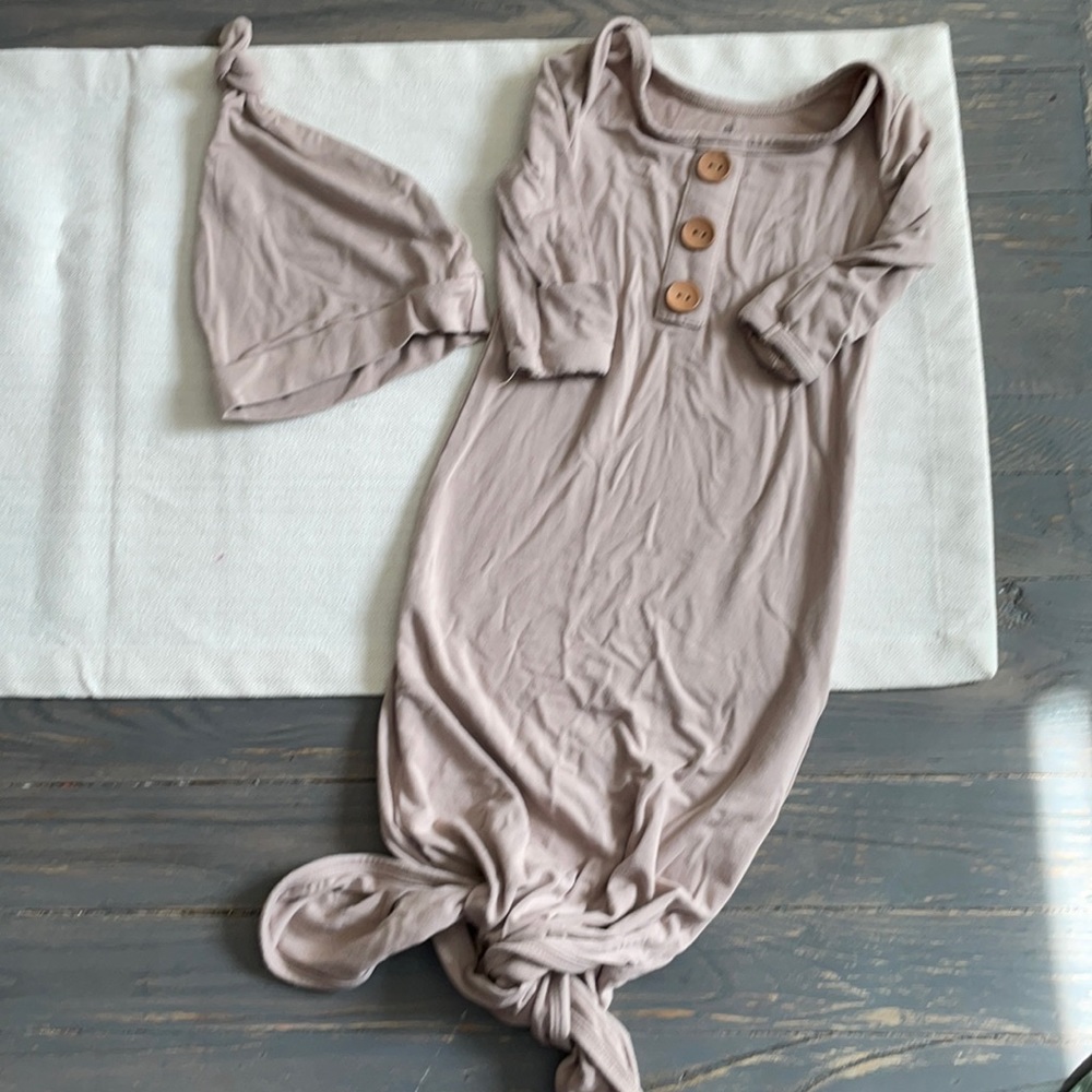 Caden Lane knotted gown